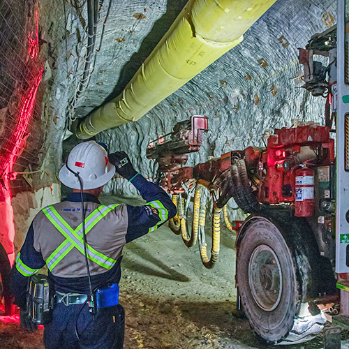 Image de project - mine Mogalakwena - 3000 m&egrave;tres de d&eacute;veloppement en d&eacute;clin